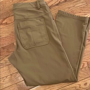 Lululemon men’s ABC pants. Tan color. 32x28